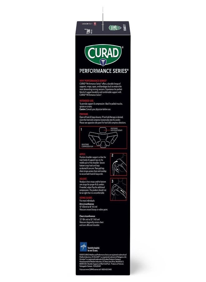 كيوراد دعامة كتف بالأشعة تحت الحمراء من سلسلة CURAD® Performance، قابلة للتعديل، عالمية - Image 5