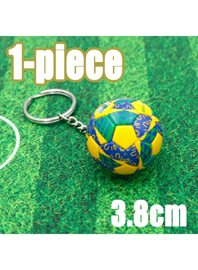 1 مجموعة لطيف من مفاتيح كرة القدم ، مفتاح كأس العالم لكرة القدم الملهم ، مقطع مفتاح الرياضة PU الجلد ، مع حبل معلق ، كافواي حقيبة الظهر ، حيث سحر مشجعي كرة القدم.