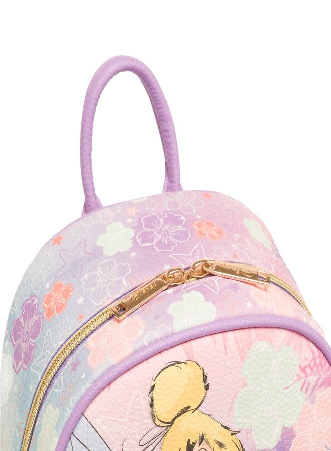 Wondapop Disney Tinker Bell Never Grow Up 11" Vegan Leather Mini Backpack - Image 3