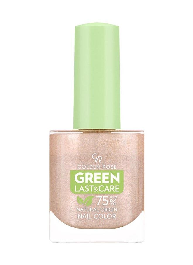 Golden Rose طلاء أظافر Last&Care باللون الأخضر رقم 119 