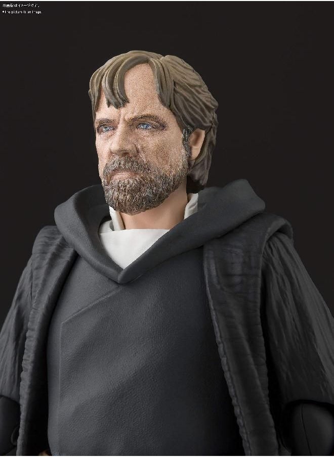Bandai Hobby - Bandai S.H.Figuarts Luke Skywalker -Battle of Crate Ver. Star Wars: The Last Jedi - Image 1