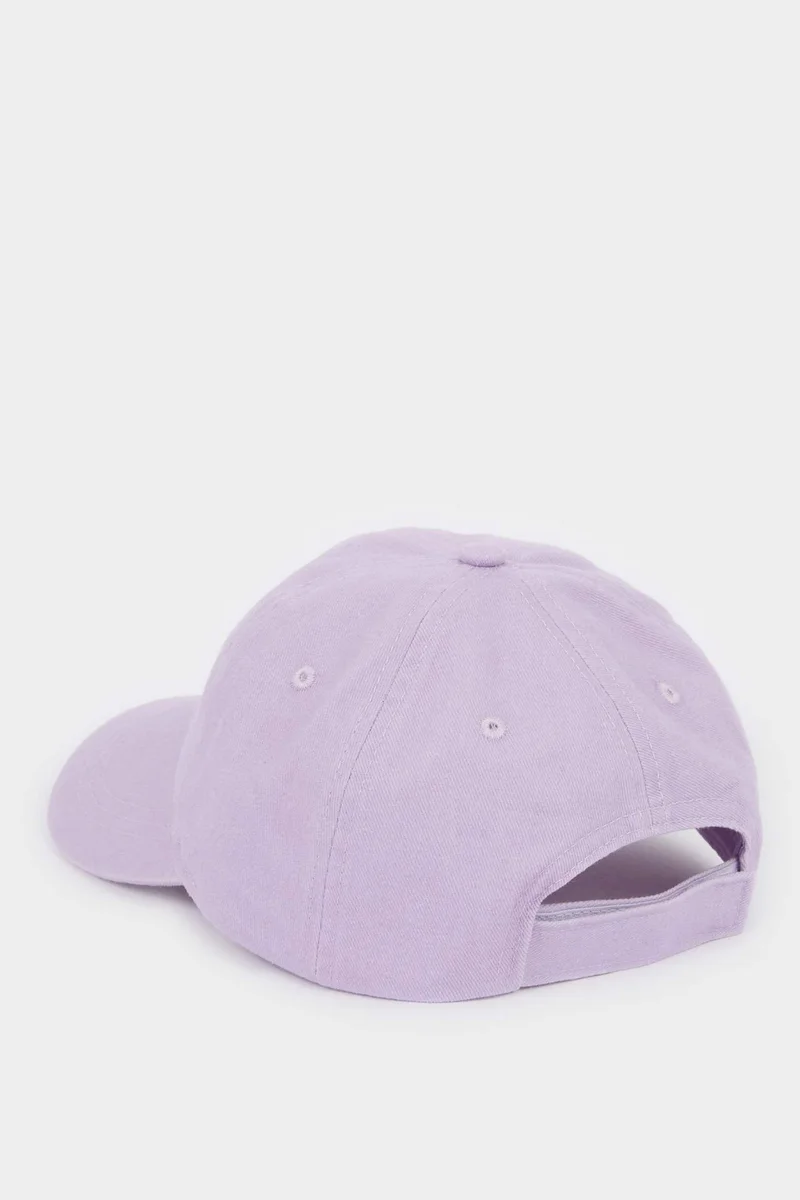 Defacto  Woman Cotton Purple Embroidered Cap for Women | Best Price UAE