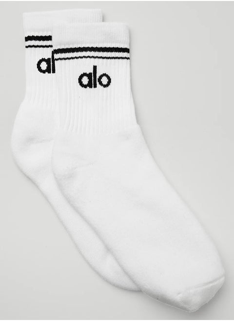 3pcs Unisex Half-Crew Throwback Sock