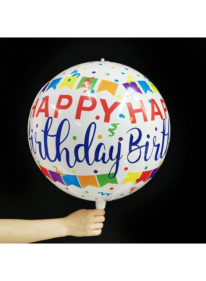 Party Time 1 Piece  Birthday  Foil Balloons Hangable  Happy Birthday - Image 1