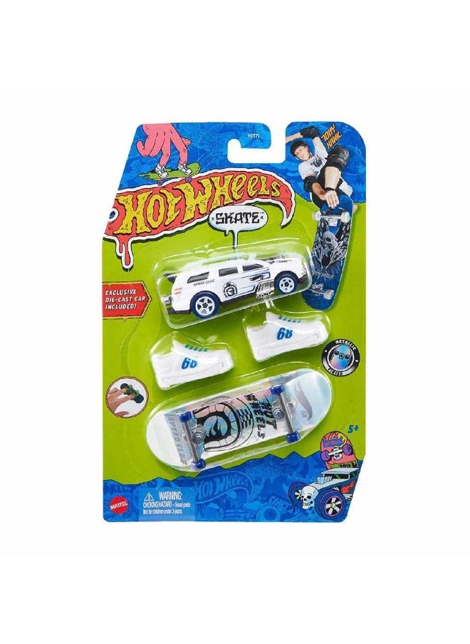 Hot Wheels Skate Tony Hawk Fingerboard & Skate Shoes with Die-cast Vehicle (Assorted) - pzsku/ZB75ED358D02097856843Z/45/_/1730629063/2e5fbd36-a9d4-4e62-a901-352be2d36b03