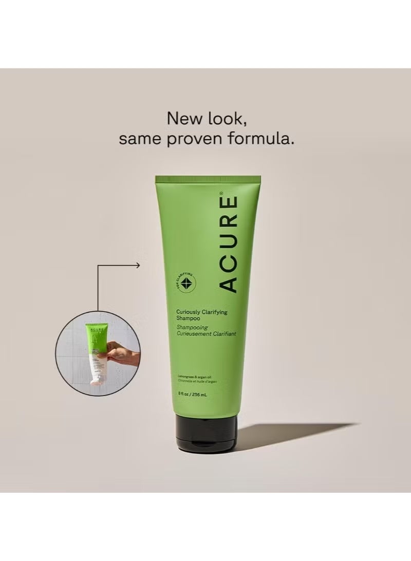 أكيور شامبو أكيور كيريوسلي كليرايفينج بخلاصة عشبة الليمون والأرغان 236 مل - Image 2