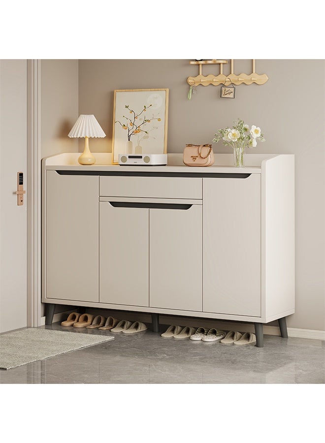 إن كي أكس رف أحذية للمدخل المنزلي وخزانة للشرفة مع مساحة تخزين موفرة للمساحة 140 سم - Image 2