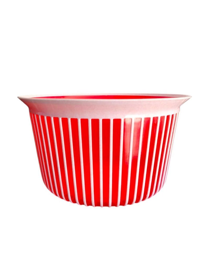 Khurshid Plastics Asiel Big Mixing Bowl - From Khorshid Plast for plastic - Red - Image 1