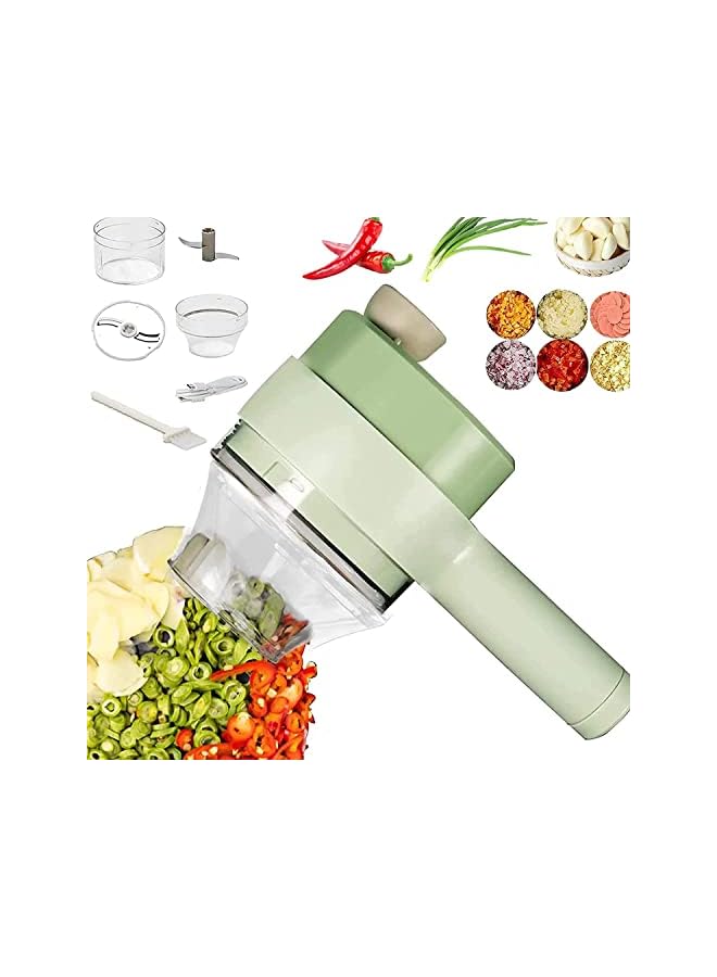 IAF in 1 Portable Electric Chopper Set for Garlic Pepper Onion - Image 2