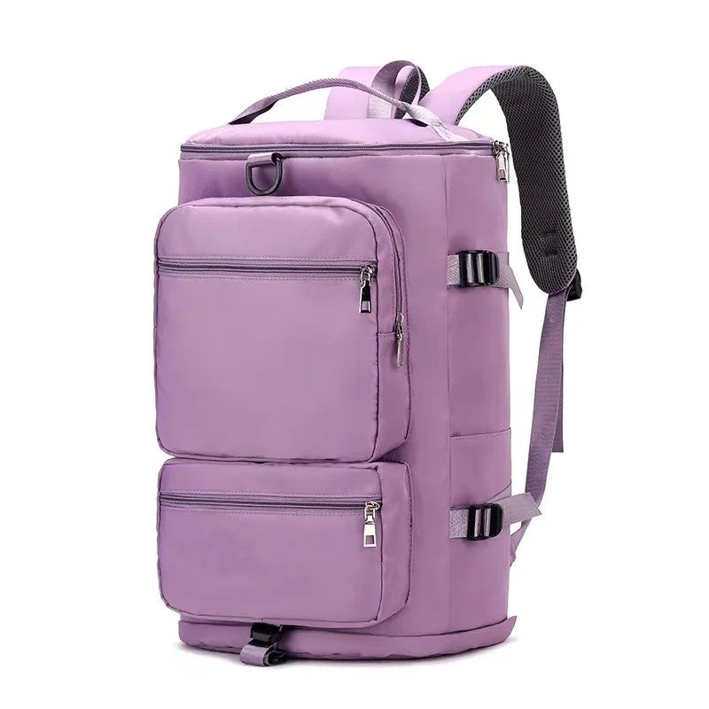 Y&D New Design Large Travel Gym Sport Duffel Bag Overnight Weekend Yoga Duffle Bag Backpack - Image 2