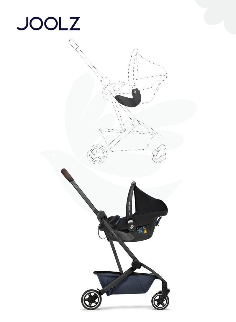 JOOLZ Aer/Aer+ Car Seat Adapters – Universal Stroller Compatibility, Easy One-Click Attachment, Travel System Converter for Seamless Transfers – Black - Image 4