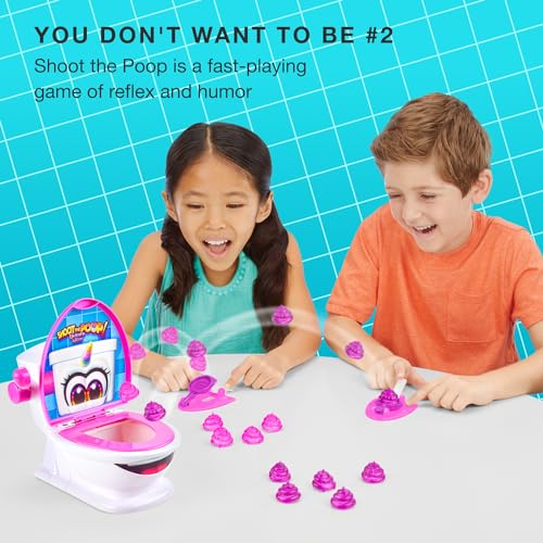 Brybelly Shoot The Poop Unicorn Edition - Sparkly Glitter Poops and All-New Voicelines - Funny Family Game - Image 4