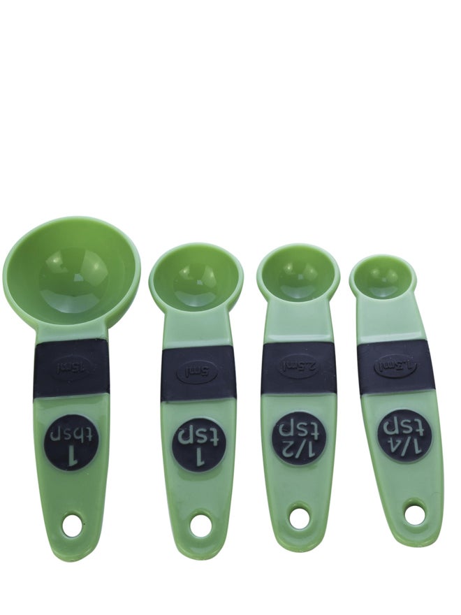 Cuisine Art مجموعة ملاعق قياس 4 قطع من كوزين آرت، أخضر بيستو - Image 2