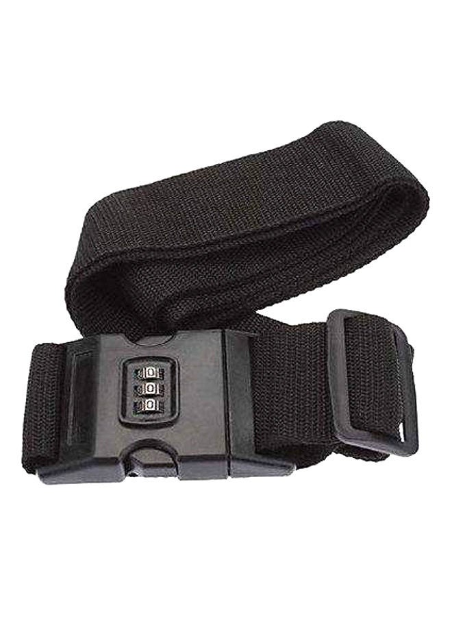 NIBEMINENT Password Strap Belt With Name Tag Black 