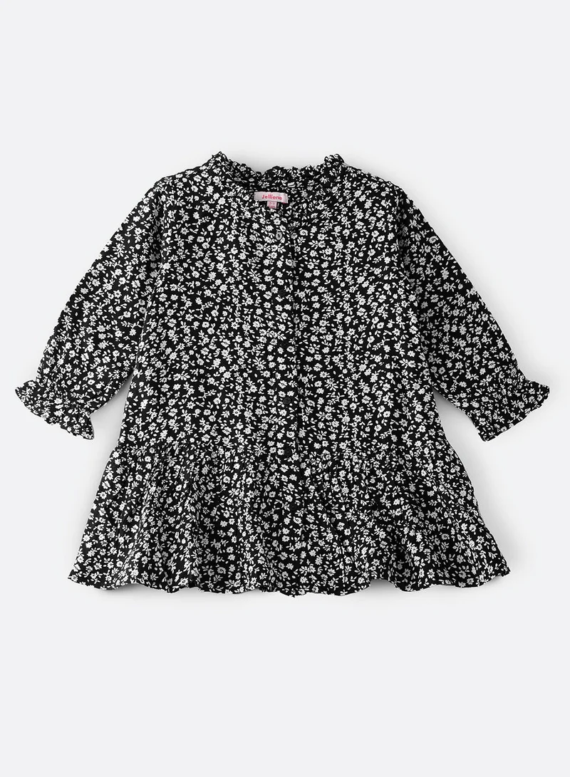 جيلين Aop woven dress