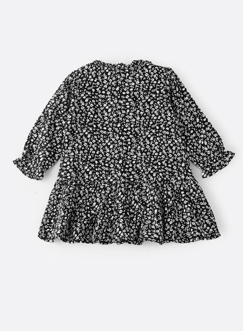 جيلين Aop woven dress