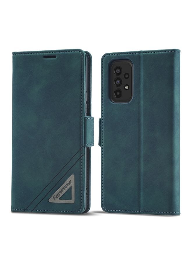 Case Cover For Samsung Galaxy A73 5G Forwenw Dual-side Buckle Leather Phone Case Dark Cyan - pzsku/ZB75F9736E4FD32842A36Z/45/_/1712024131/277ecee9-0933-4c8b-ba7a-e40b324c8b5d