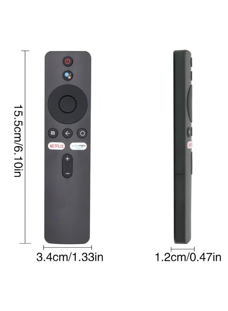 High Quality Remote Control for Mi Tv Stick Box S and 4k Voice Activated Bluetooth Remote Control Black - Image 2