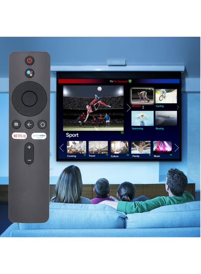 High Quality Remote Control for Mi Tv Stick Box S and 4k Voice Activated Bluetooth Remote Control Black - Image 4