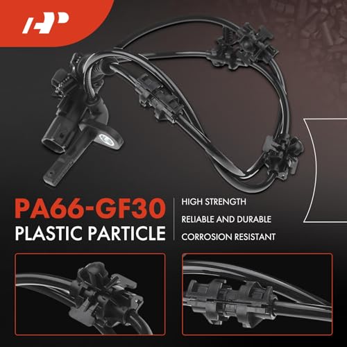 A-Premium ABS Wheel Speed Sensor Compatible with Chevrolet Models - Cruze 2016-2019, Hatchback/Sedan - Rear Driver or Passenger Side, Replace# 39002173, 13461618 - Image 4