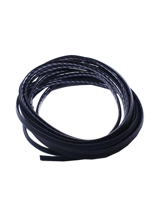 NIBEMINENT Universal Car Door Edge U Shape Anti-scratch Trim Strip Protector Sticker - Image 1