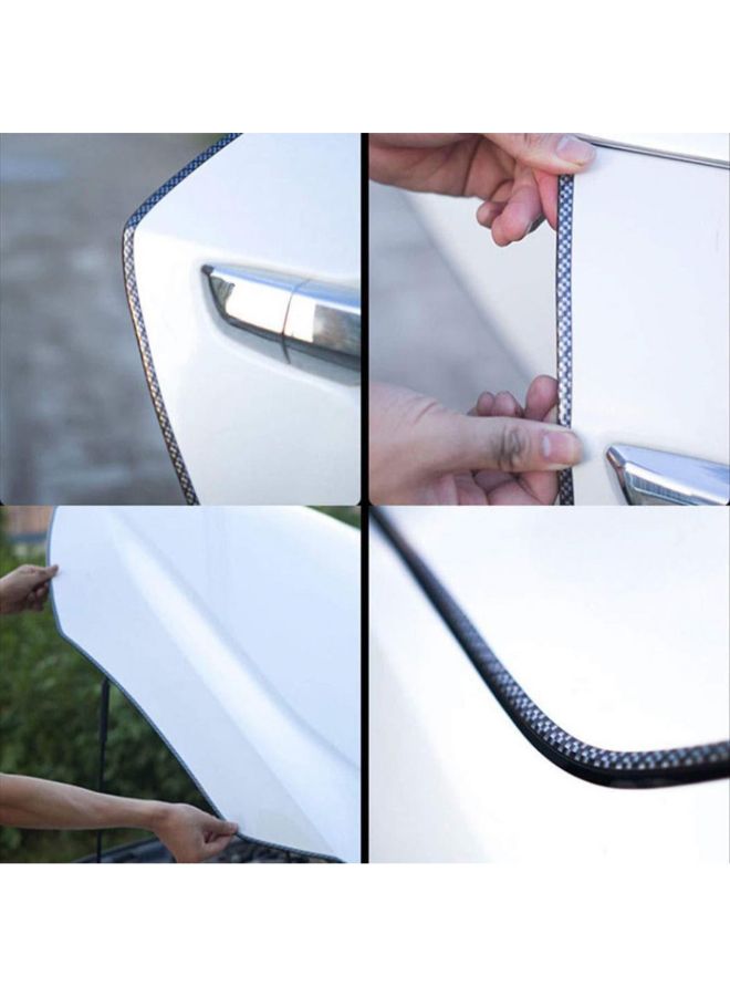 NIBEMINENT Universal Car Door Edge U Shape Anti-scratch Trim Strip Protector Sticker - Image 5