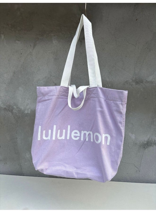 Lululemon Lululemon New Canvas Shopping Bag - Versatile Premium Tote Shoulder Bag 