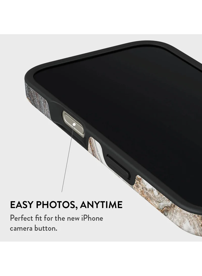 بورجا جراب iPhone 16 Pro، قطعتان من الغلاف الصلب + جزء داخلي من مادة TPU، ممتص للصدمات، يمكن الوصول إلى جميع المنافذ، إطار مرتفع لحماية الشاشة والكاميرا، طباعة عالية الجودة لا تتلاشى أبدًا، مقاوم للرياح اللطيفة