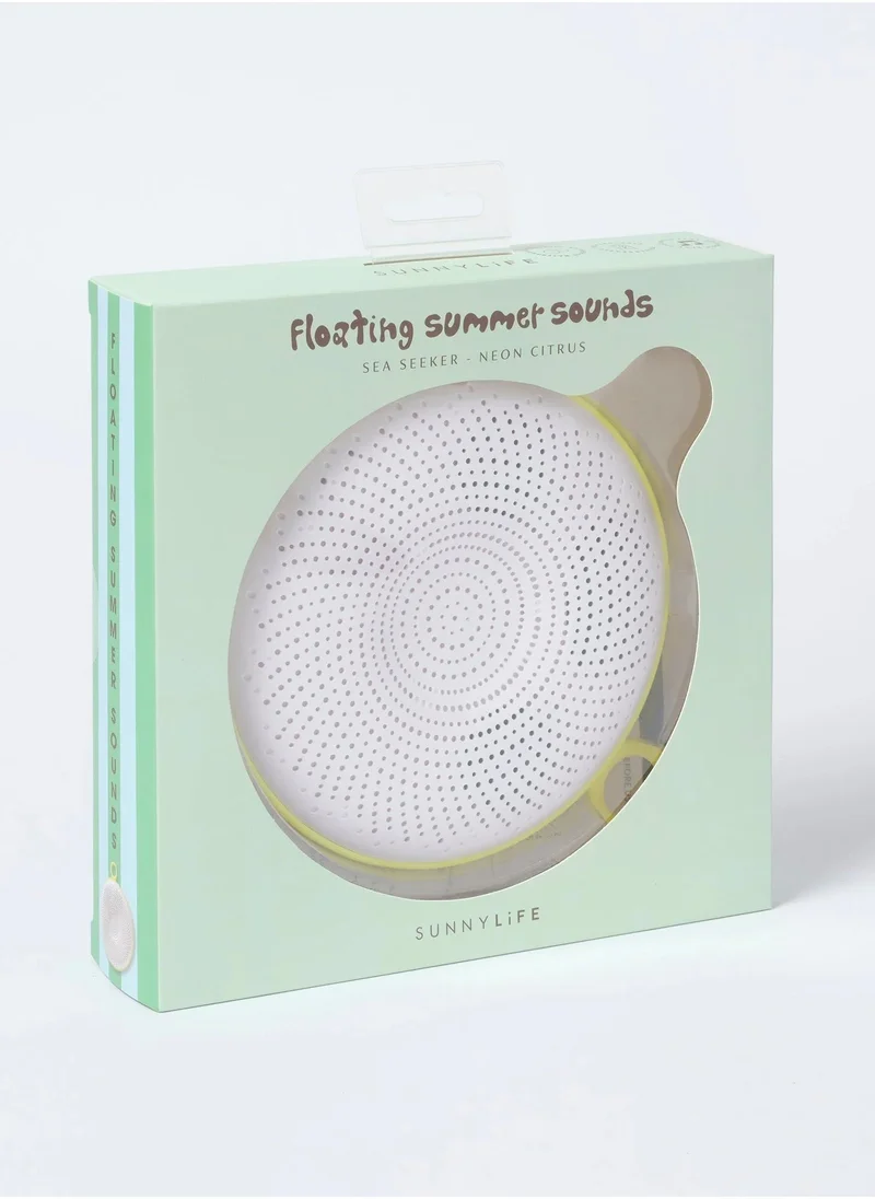 SUNNY LIFE Floating Summer Sounds Sea Seeker Neon Citrus