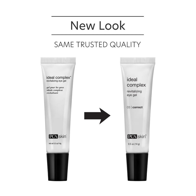 PCA SKIN Eye Serum, Ideal Complex Revitalizing Eye Gel, Upper and Under Eye Serum for Wrinkles, Puffy Eyes, Dark Circles, Fine Lines, Discoloration, and Sagging Eyelids, Light and Silky, 0.5 oz Tube - Image 2