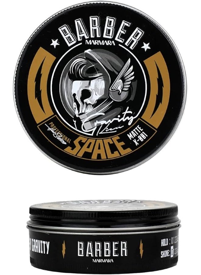 باربر مرمرة شمع باربر مرمرة سبيس غير لامع للشعر، 100 مل - Image 1