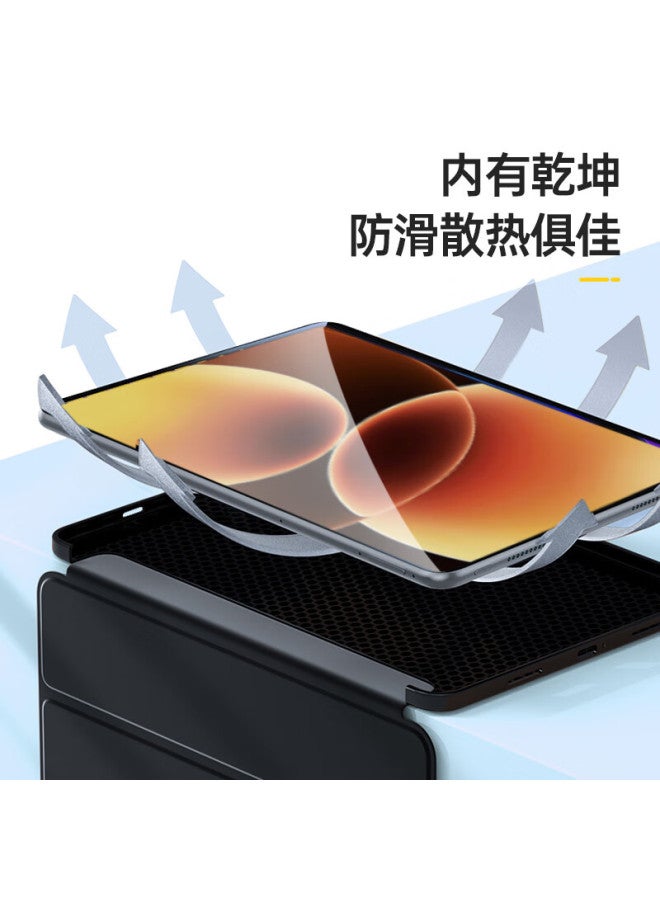 Canghua Xiaomi Pad 8/8 Pro Case 11.2 Inch Mi Pad 8/8 Pro Tri-fold Stand Full Coverage Shockproof Leather Cover - Image 2