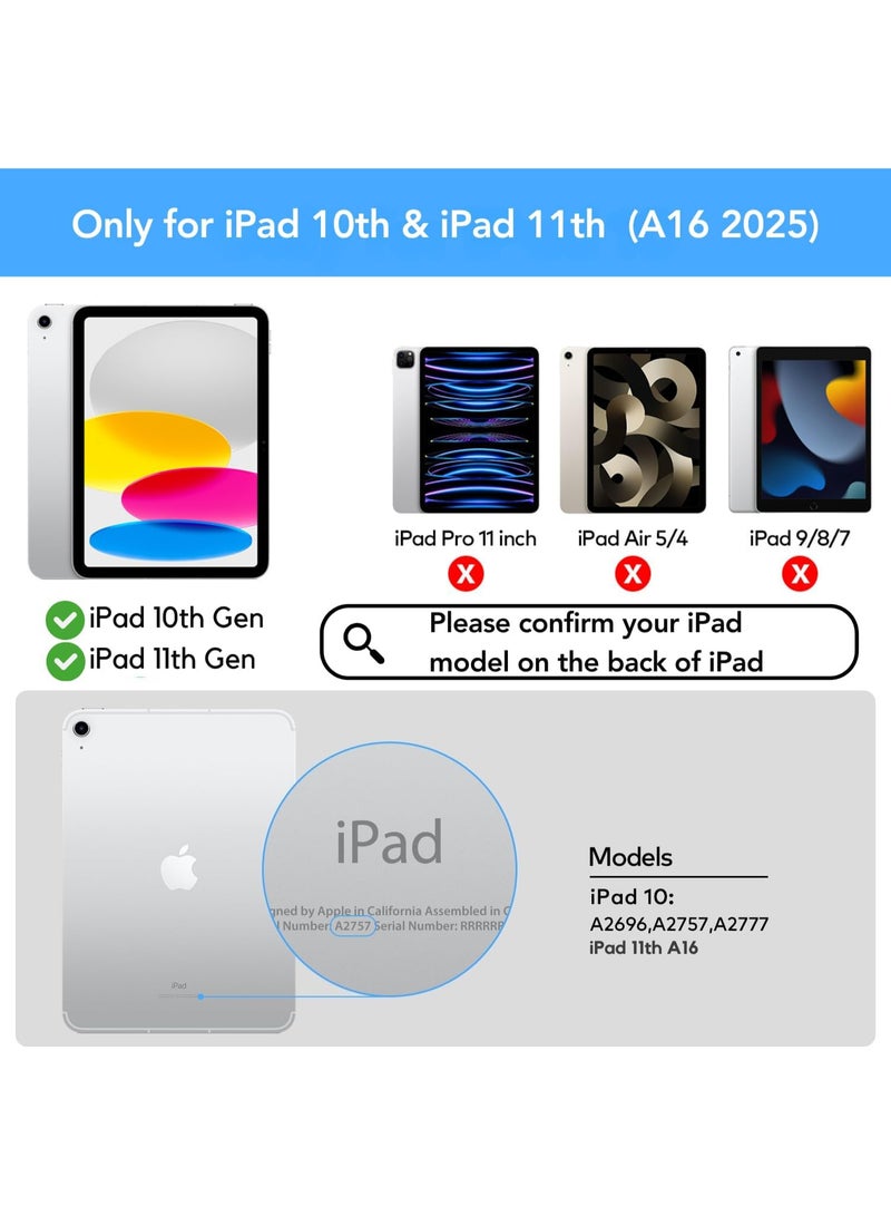 Magic Style Keyboard with Multi-Touch Trackpad - Floating Cantilever Stand - Magnetic Case for iPad 10.9 Inch 10th / 11th Gen, Keyboard Case for iPad 10th Gen 2022 and 11th Gen (A16, 2025) . - Image 4