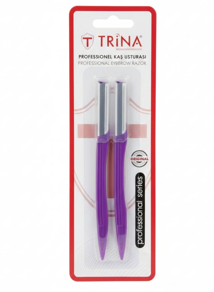 ترينا شفرات لإزالة شعر الوجه للنساء - قطعتين - Image 1