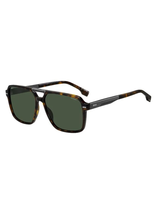 HUGO BOSS Square Double Bridge Sunglasses Frames