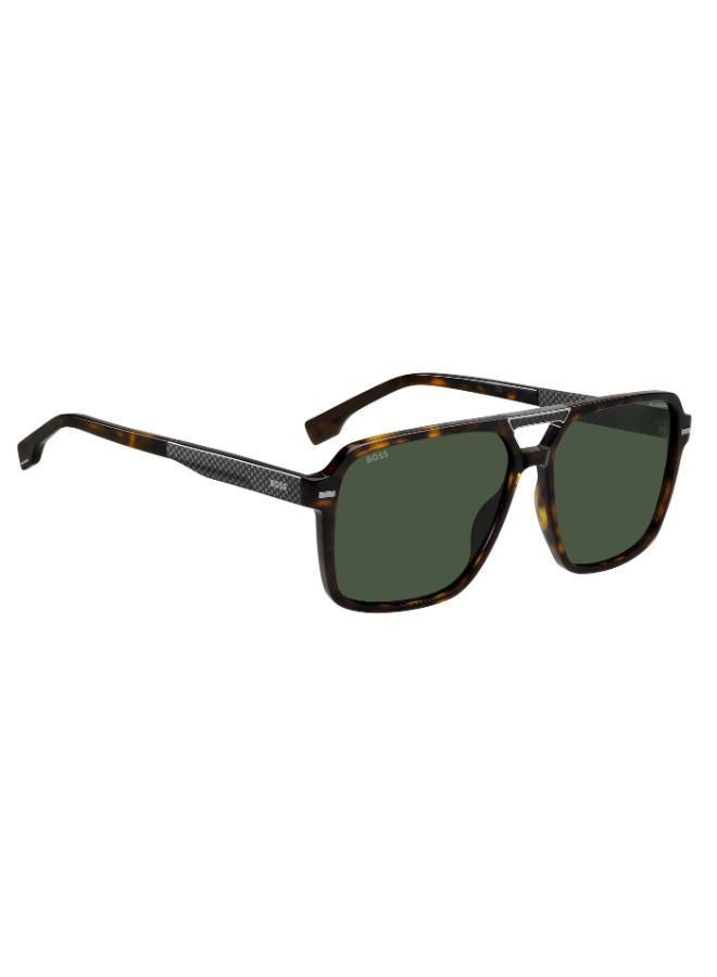 HUGO BOSS Square Double Bridge Sunglasses Frames - Image 2