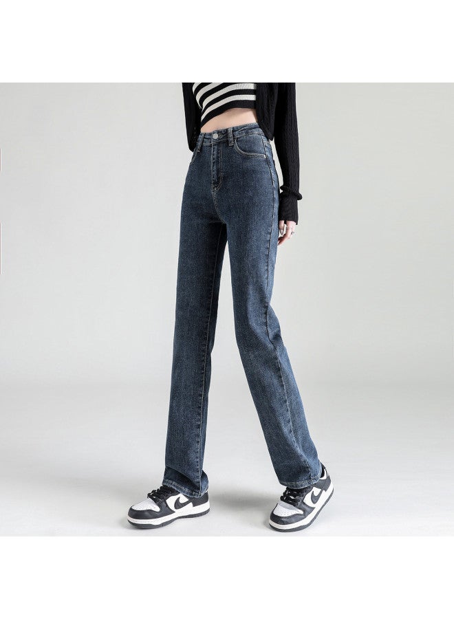 Tucano Fashion High-Waist Jeans For Women, 2025 Summer Loose And Stylish Wide-Leg Pants, Women'S Trousers, Floor-Length Straight-Leg Long Pants - Image 3