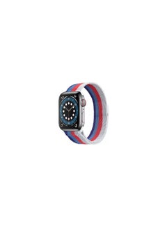 CATANES Apple Watch 45mm 44mm 42mm Rainbow Color Milanese Mesh Stainless Steel Magnetic Closure Band Compatible with iWatch Series 7/SE/6/5/4/3/2/3  - Image 2