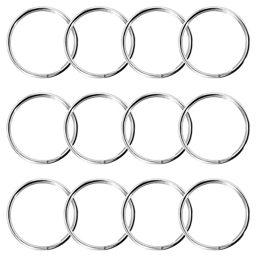 WICKED Scuba 316 Stainless Steel 2mm x 34mm Round Split Ring - 12 Pack - Image 1
