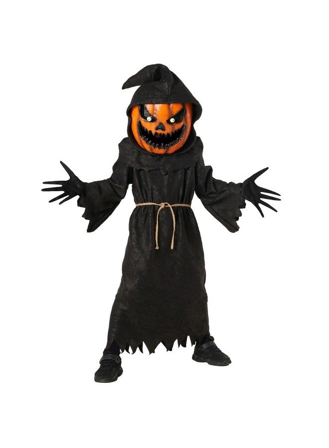 MORPH زي مورتف لقرع الجحيم للأطفال - زي شبح مخيف للأولاد والبنات - ملابس عيد الهالوين، 12-14 سنة - Image 1