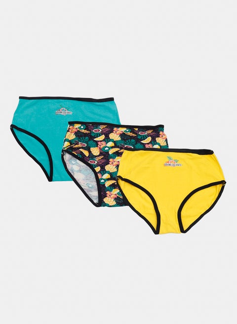 Pack of 3 Brief Panties (Cookies)