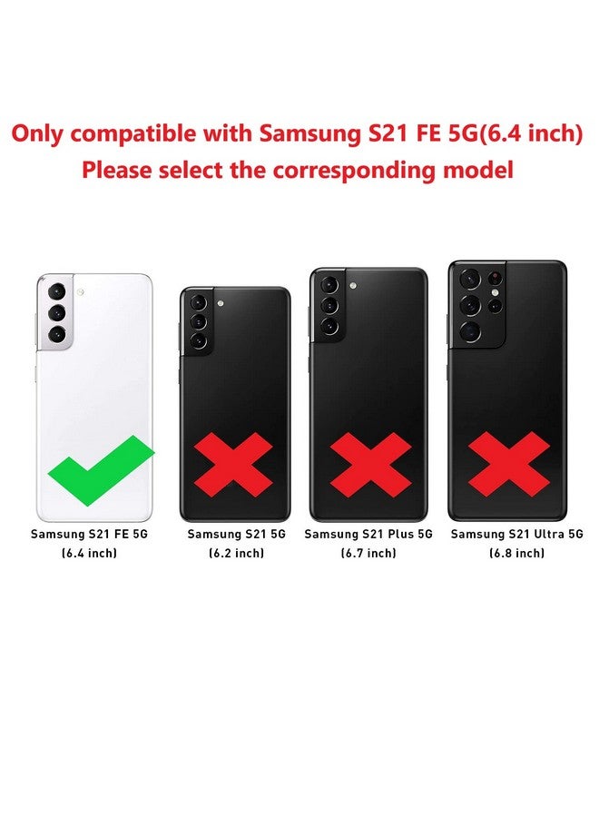 NUFR for Samsung Galaxy S21 FE 5G Case, Heavy Duty case,[Military Grade Protective ][Shockproof] [Dropproof] [Dust-Proof],(Black) - Image 2