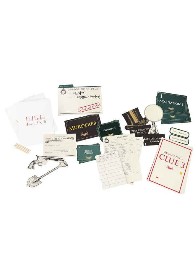 Talking Tables Talking Tables Murder Mystery at The Palm House Game for Adults, 3 Alternative Endings, Murder Mystery Case File, Fun After Dinner Party, New Years Gift Idea, Ages 16+  - Image 3