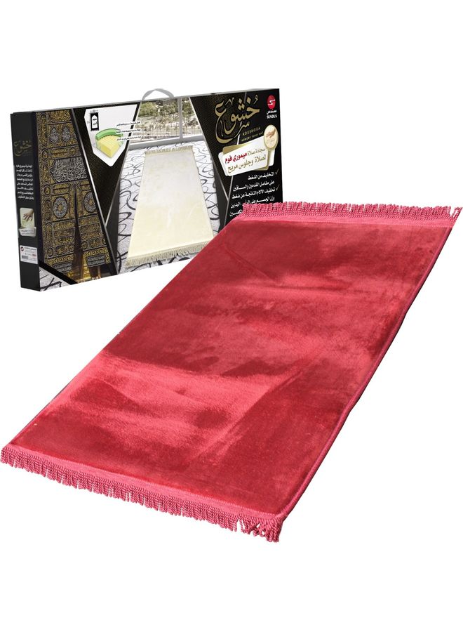 Koushoua Prayer Mat Maroon 110x75cm