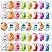 Flahard 40 Pcs Colorful Light up Yo Yo Ball Bulk LED Responsive Ball Auto Return Bearing Balls Yoyo for Kids Beginner Birthday Classroom Bag Fillers Prizes Gifts 10 Colors - Image 2