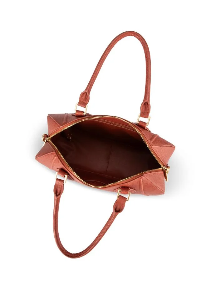 Veganologie Gemma Tote Bag in Brown Made from 17 Recycled Bottles