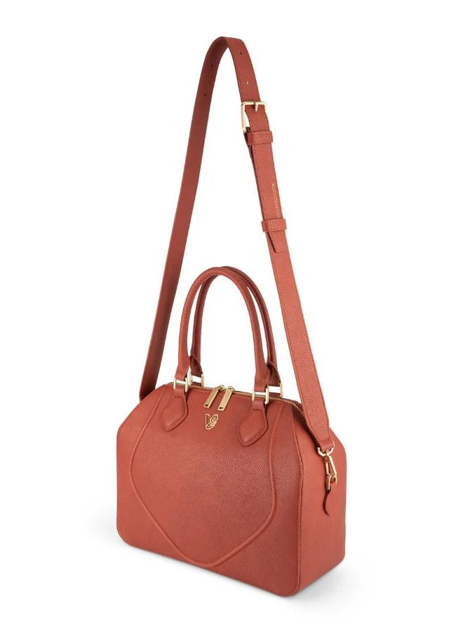 Veganologie Gemma Tote Bag in Brown Made from 17 Recycled Bottles