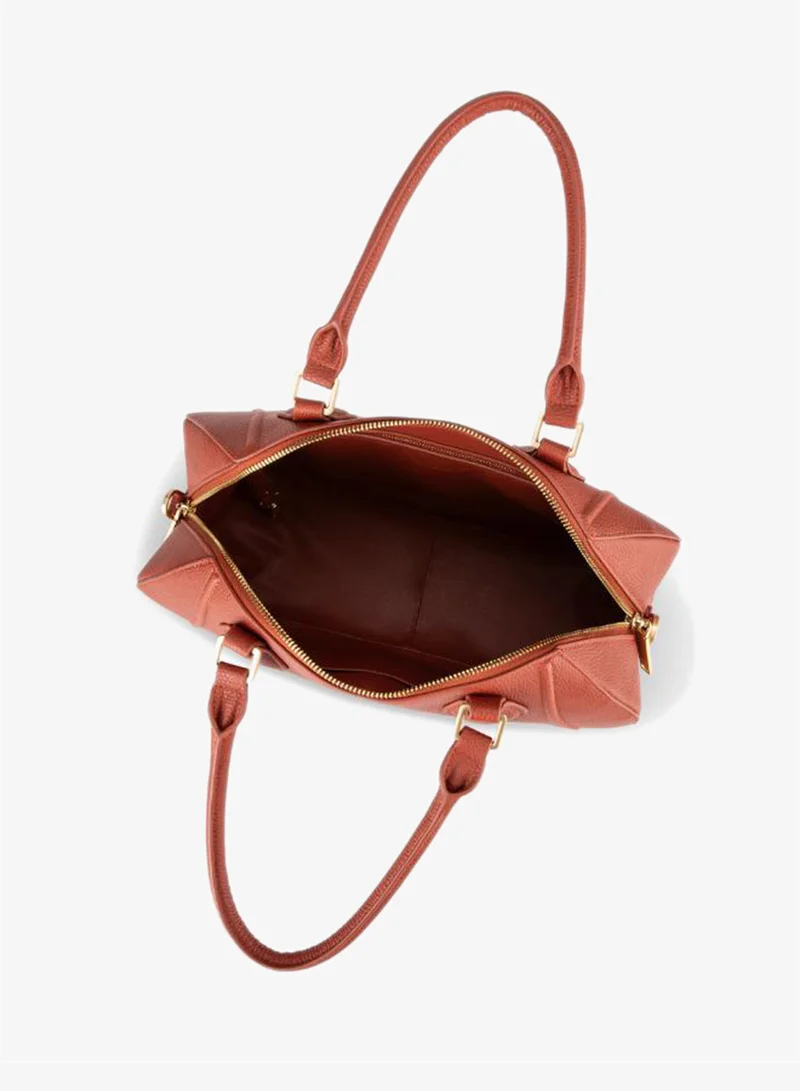 Veganologie  Gemma Tote Bag in Brown Made from 17 Recycled Bottles for Women | Best Price UAE