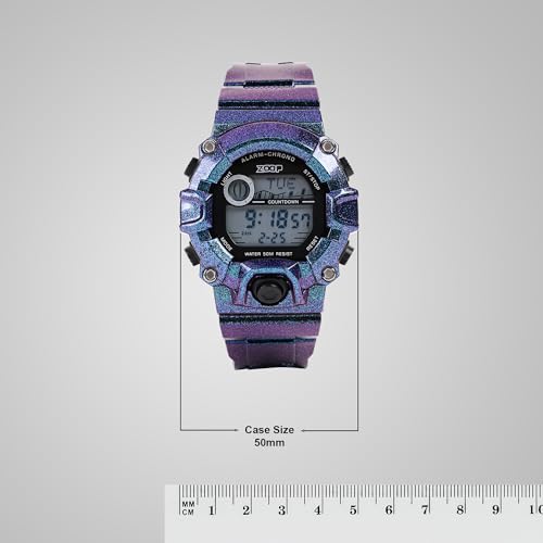 Zoop Digital Watch with Digital Dial & Blue Sheen Strap for Boys Kids, from House of Titan - 16051PP01 - Image 3