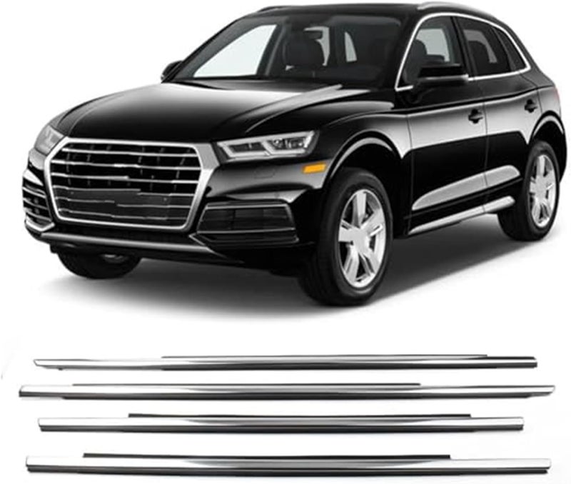 Wivplex Chrome Car Door Edge Protector for Q5 (2009-2018) - Image 4